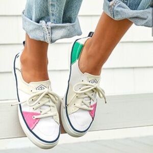 Sperry Crest Vibe Bionic Sneaker Women’s Size 6 Color Block Preppy Nautical